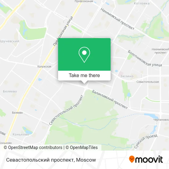 Севастопольский проспект map