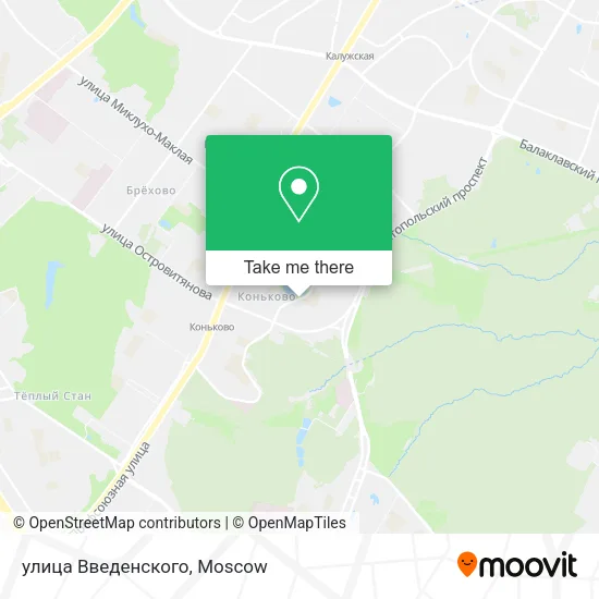 улица Введенского map