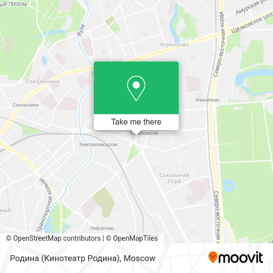 Родина (Кинотеатр Родина) map