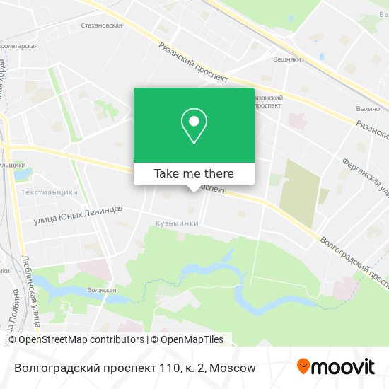 Волгоградский проспект 110, к. 2 map
