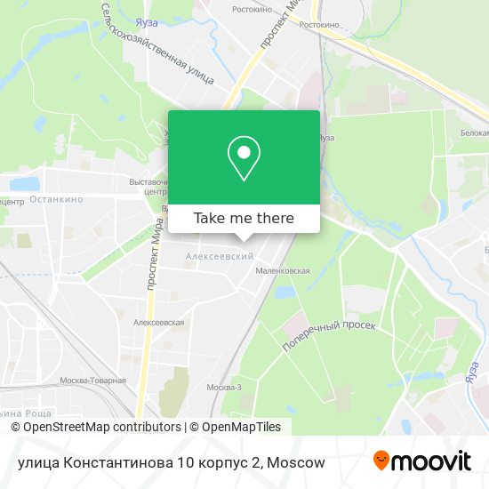 улица Константинова 10 корпус 2 map