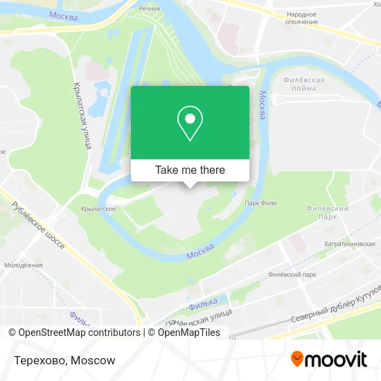 Терехово map