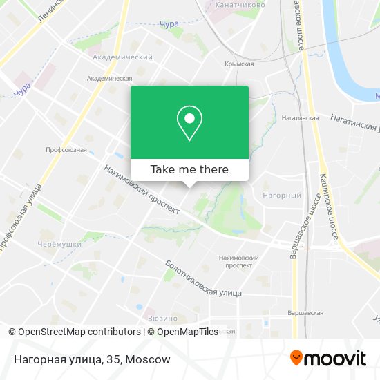 Нагорная улица, 35 map