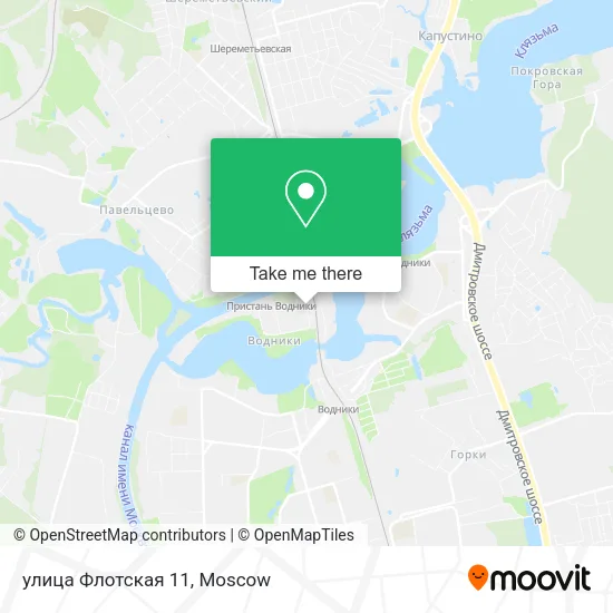 улица Флотская 11 map