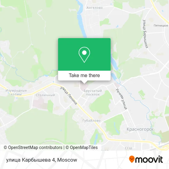 улица Карбышева 4 map