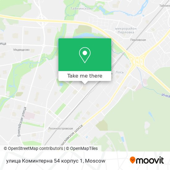 улица Коминтерна 54 корпус 1 map