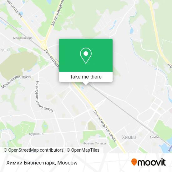 Химки Бизнес-парк map