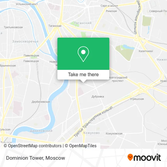 Dominion Tower map