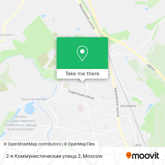 2-я Коммунистическая улица 2 map