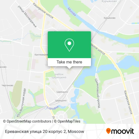 Ереванская улица 20 корпус 2 map
