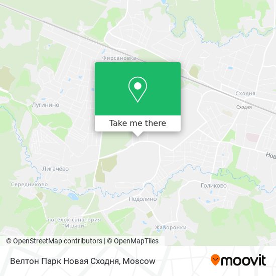 Велтон Парк Новая Сходня map