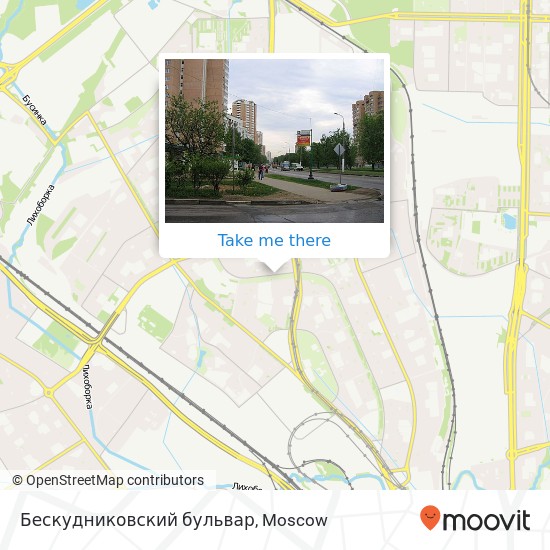 Бескудниковский бульвар map