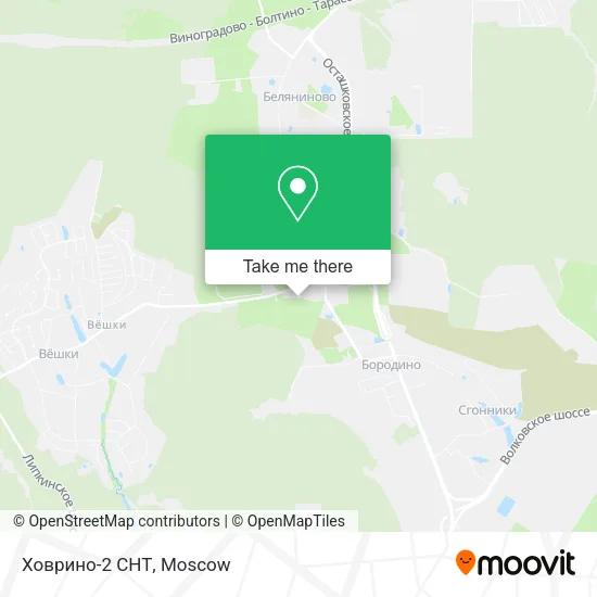 Ховрино-2 СНТ map