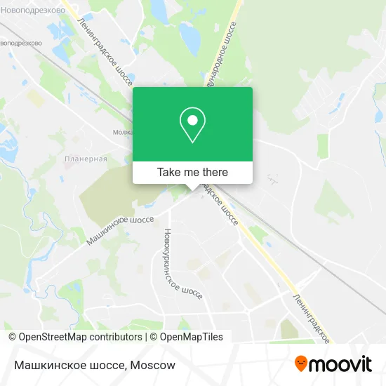 Машкинское шоссе map