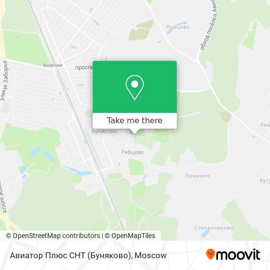 Авиатор Плюс СНТ (Буняково) map