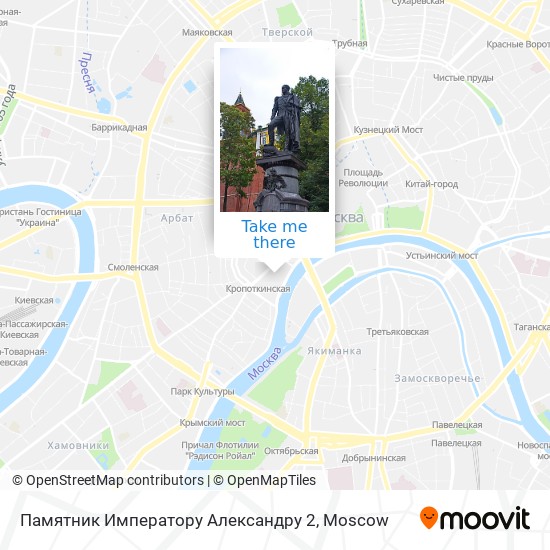Памятник Императору Александру 2 map