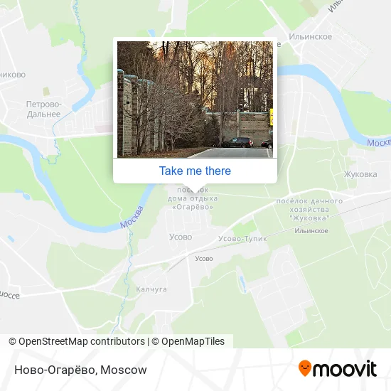 Ново-Огарёво map