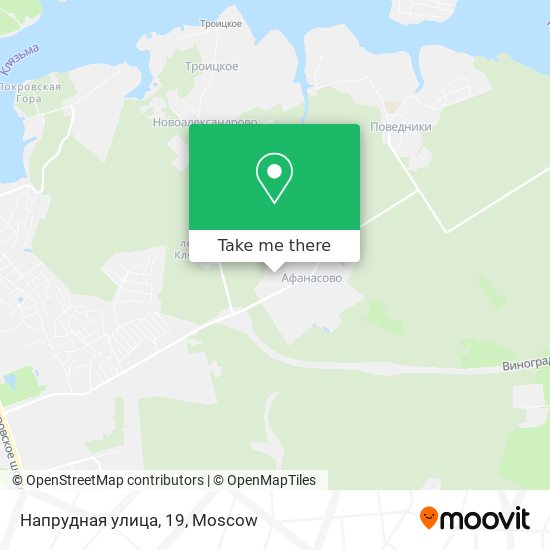 Напрудная улица, 19 map