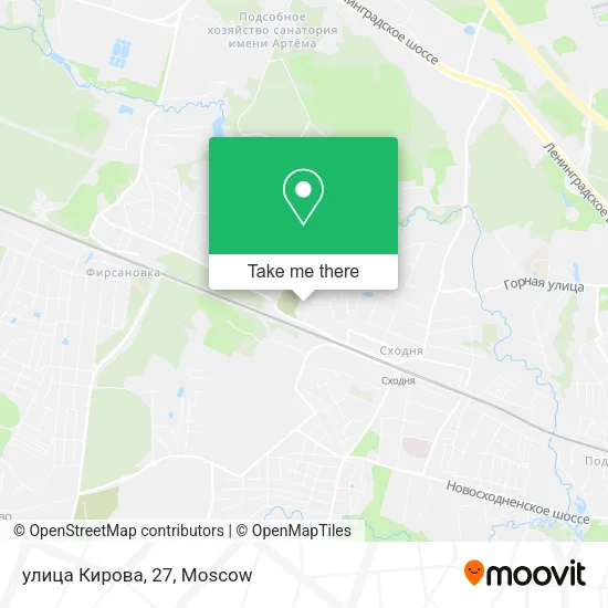 улица Кирова, 27 map