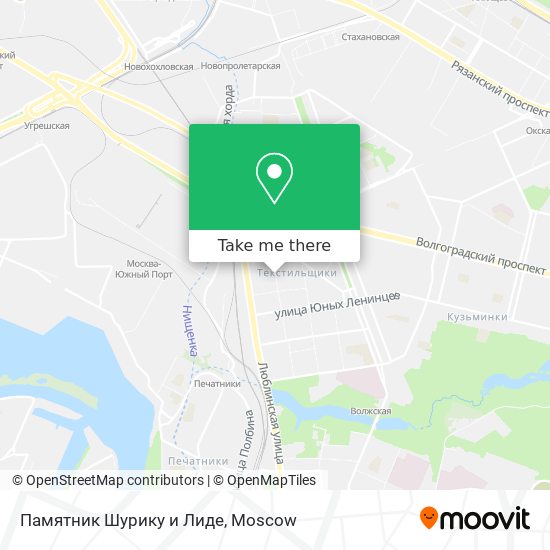 Памятник Шурику и Лиде map