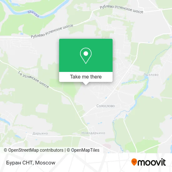 Буран СНТ map