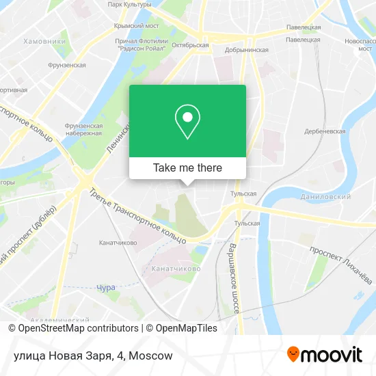 улица Новая Заря, 4 map