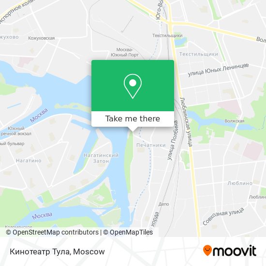 Кинотеатр Тула map