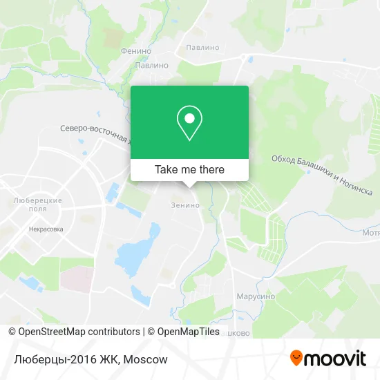 Люберцы-2016 ЖК map