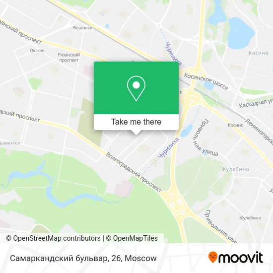 Самаркандский бульвар, 26 map