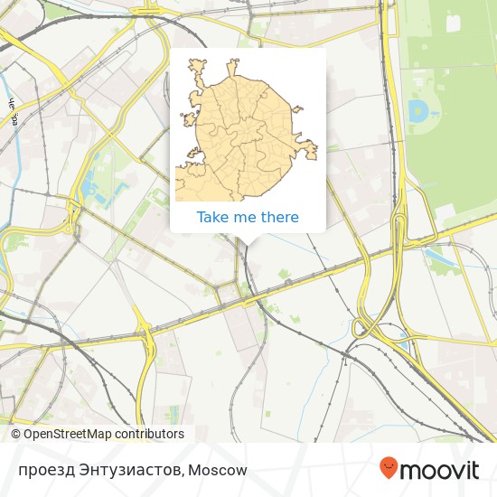 проезд Энтузиастов map