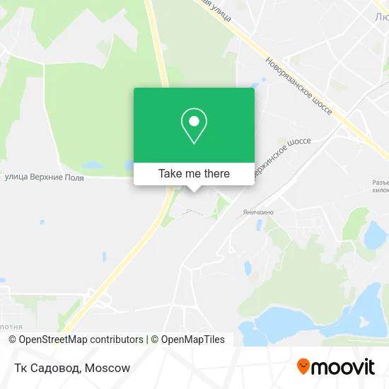 Тк Садовод map