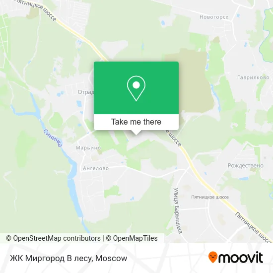 ЖК Миргород В лесу map