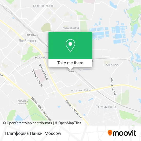 Платформа Панки map