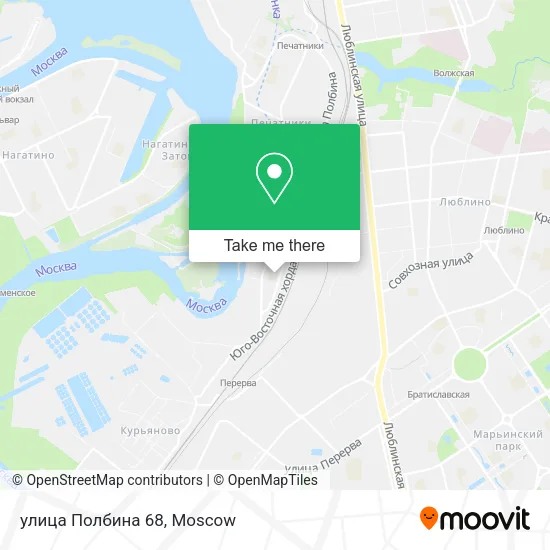 улица Полбина 68 map