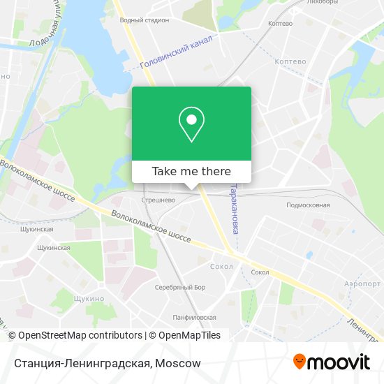 Станция-Ленинградская map