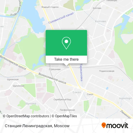 Станция-Ленинградская map