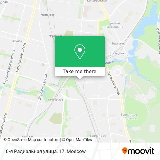 6-я Радиальная улица, 17 map