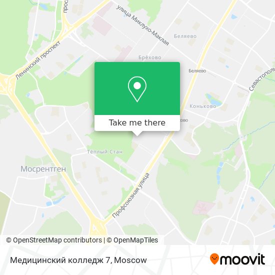 Медицинский колледж 7 map