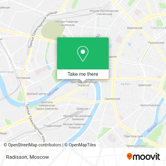 Radisson map