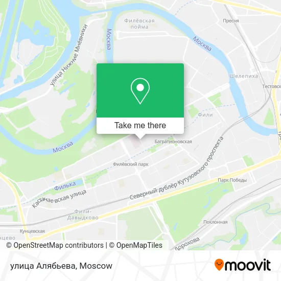 улица Алябьева map