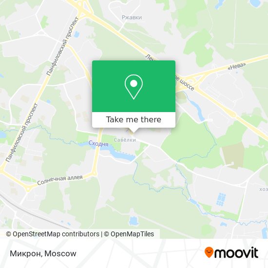 Микрон map