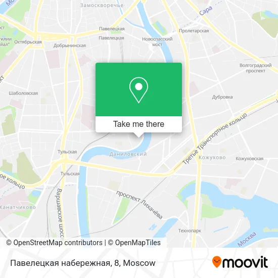 Павелецкая набережная, 8 map