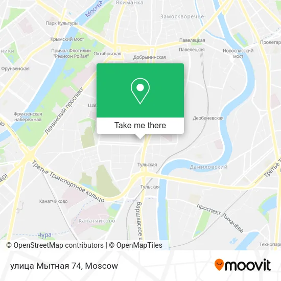 улица Мытная 74 map