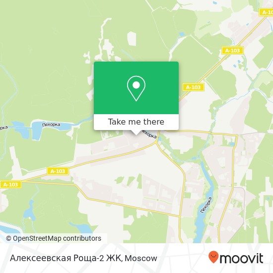 Алексеевская Роща-2 ЖК map