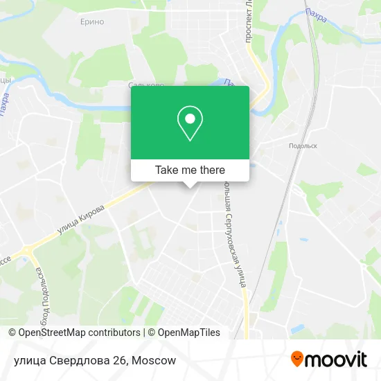 улица Свердлова 26 map