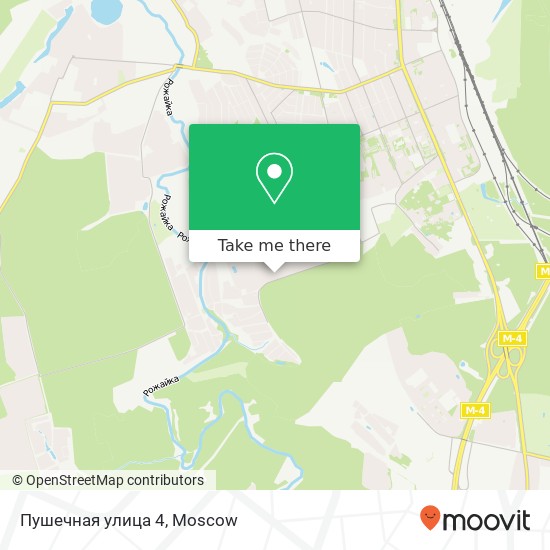 Пушечная улица 4 map