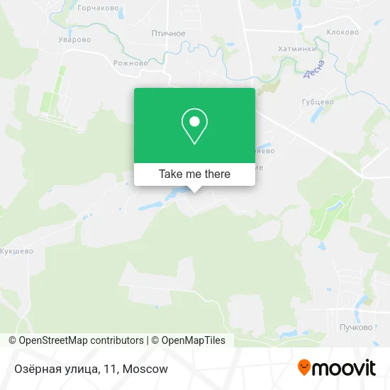 Озёрная улица, 11 map