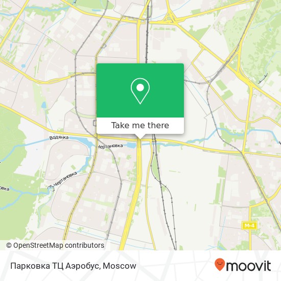 Парковка ТЦ Аэробус map