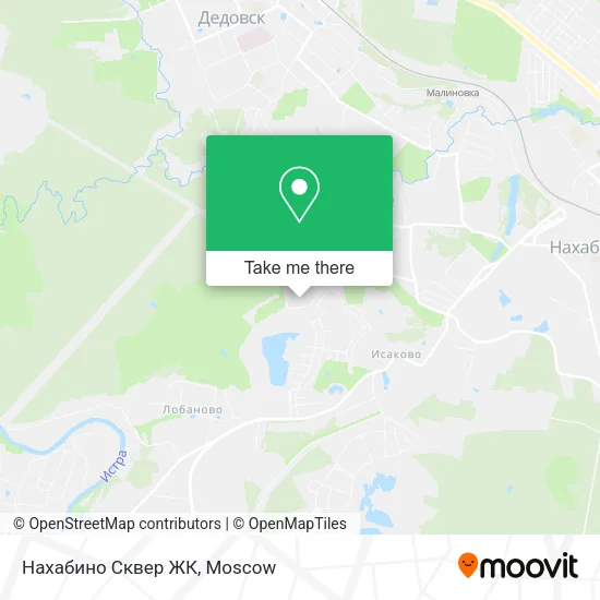 Нахабино Сквер ЖК map