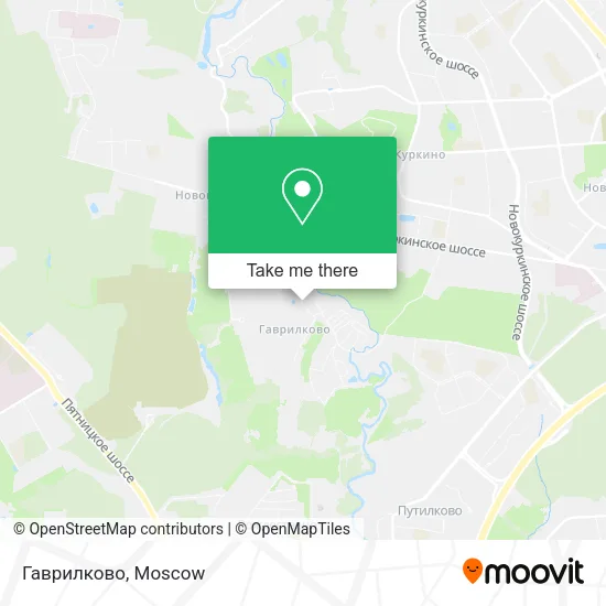 Гаврилково map